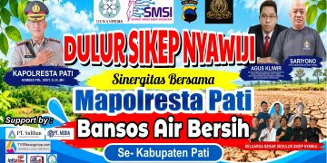 20 Tangki Air Bersih Siap Disalurkan, Dulur Sikep Nyawiji, SMSI dan Polresta Pati Bergerak Bantu Warga