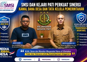 SMSI dan Kejari Pati Perkuat Newsroom Jaga Desa, Media Diminta Aktif Kawal Pemerintahan
