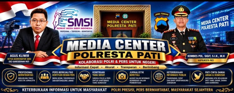 SMSI dan Polresta Pati Bisa Jadi Percontohan Media Center Berintegritas