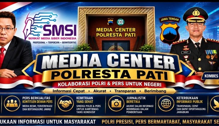 SMSI dan Polresta Pati Bisa Jadi Percontohan Media Center Berintegritas