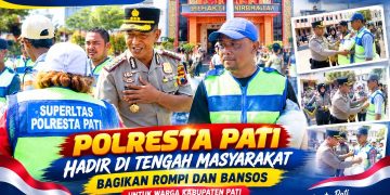 Viral Humanis! Kapolresta Pati Pasangkan Rompi ke Warga