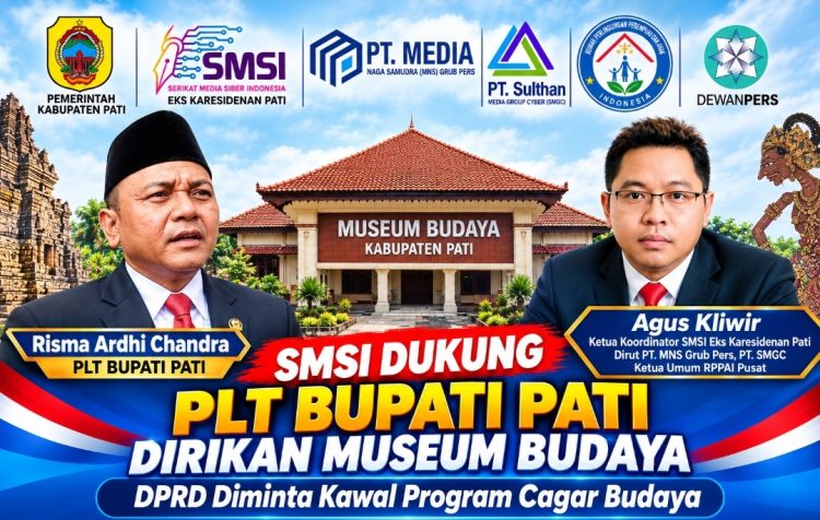 Ikon Baru Pati, SMSI Dukung Plt Bupati dan DPRD Kawal Program Berdiri Museum