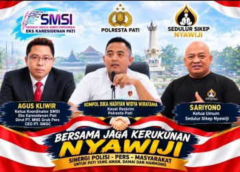 Sedulur Sikep Nyawiji, SMSI dan Kasat Reskrim Polresta Pati Perkuat Sinergi Bersama