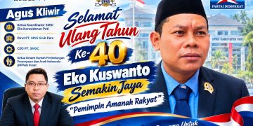 Ultah ke-40 Eko Kuswanto, Agus Kliwir Titip Pesan Penting soal Amanah Rakyat