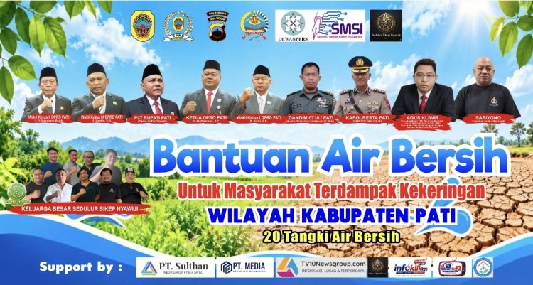Nyawiji untuk Kemanusiaan! SMSI-Sedulur Sikep Gandeng Pemkab, DPRD, Polisi dan TNI Atasi Krisis Air