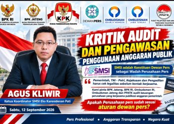 SMSI Dorong Pengawasan Anggaran Publikasi Pemerintah, BPK hingga KPK Diminta Perhatikan Tata Kelola