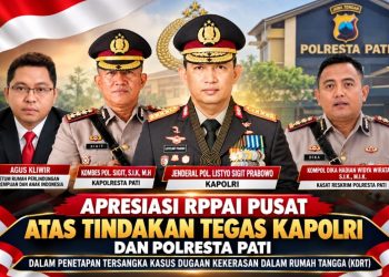 RPPAI Pusat Apresiasi Kapolri dan Polresta Pati Usai Tetapkan Tersangka Kasus Dugaan KDRT