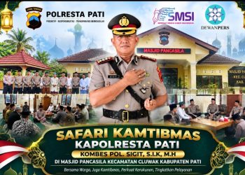 Kapolresta Pati Temui Warga Cluwak, Bahas Kamtibmas dan Kenakalan Remaja
