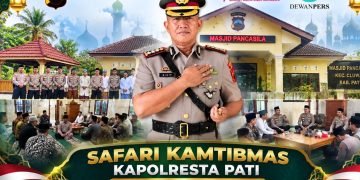 Kapolresta Pati Temui Warga Cluwak, Bahas Kamtibmas dan Kenakalan Remaja