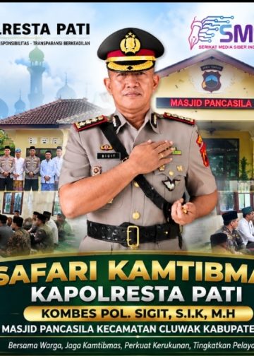 Kapolresta Pati Temui Warga Cluwak, Bahas Kamtibmas dan Kenakalan Remaja