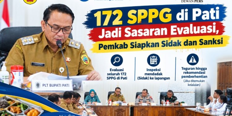 SPPG di Pati Bakal Dievaluasi, Pemkab Tegaskan Teguran hingga Pemberhentian