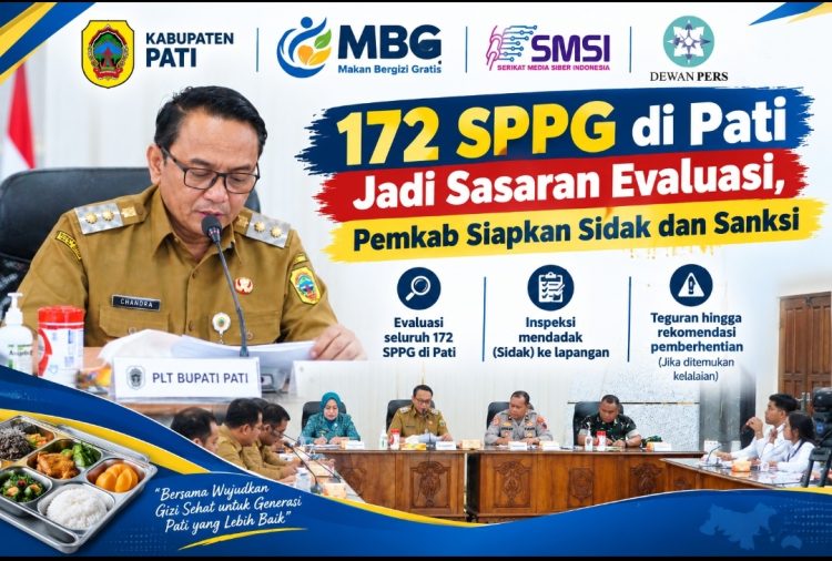 SPPG di Pati Bakal Dievaluasi, Pemkab Tegaskan Teguran hingga Pemberhentian