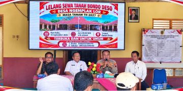 Hasil Lelang Bondo Desa Ngemplak Lor Jadi Sumber PADes