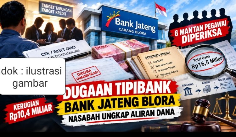 Enam Mantan Pegawai Bank Jateng Dipanggil, Dugaan Transaksi Rp16,5 Miliar Disorot