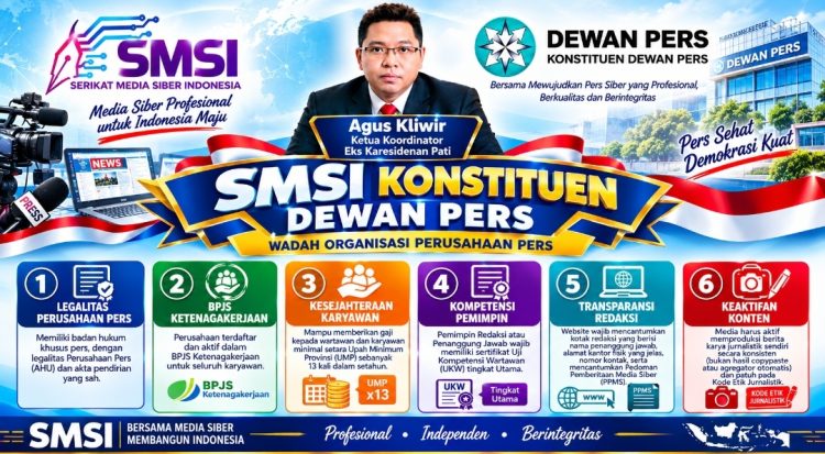 Bukan Sekadar Punya Website, SMSI Soroti 6 Pilar Perusahaan Pers