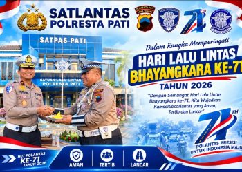 Kejutan ! Kompol I Putu Asti Pimpin Apel Hari Lalu Lintas Bhayangkara ke-71