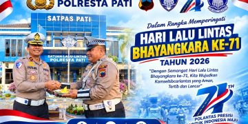 Kejutan ! Kompol I Putu Asti Pimpin Apel Hari Lalu Lintas Bhayangkara ke-71