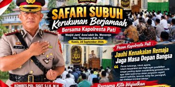 Kapolresta Pati Pererat Silaturahmi dan Beri Cendera Mata