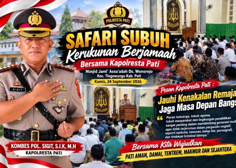 Kapolresta Pati Pererat Silaturahmi dan Beri Cendera Mata