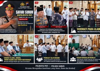 Lima Pesan Kapolresta Pati Saat Safari Subuh