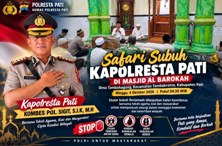 Kapolresta Pati Seruan Keras Stop Kenakalan Remaja dan Tawuran
