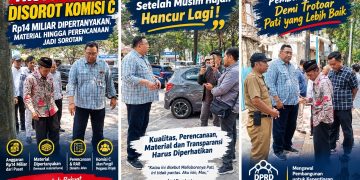 Rp14 Miliar untuk Trotoar Pati, Komisi C Pertanyakan Hasilnya