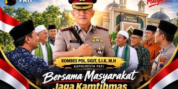 Kapolresta Pati Perkuat Sinergi Ulama dan Warga Lewat Safari Subuh