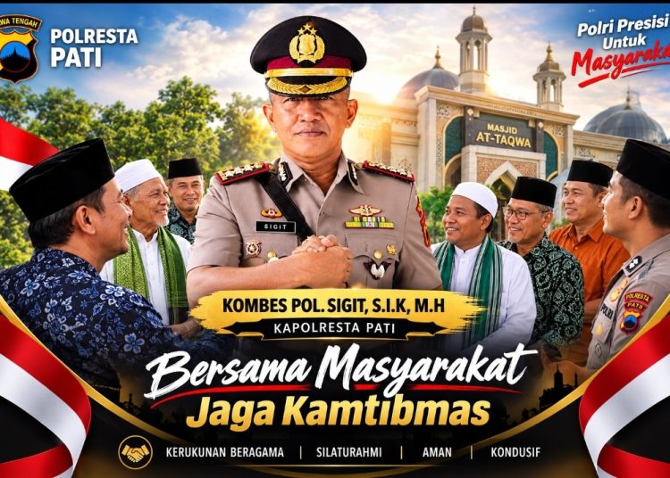 Kapolresta Pati Perkuat Sinergi Ulama dan Warga Lewat Safari Subuh