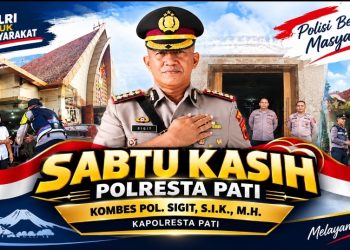 Kapolresta Pati Galakkan Sabtu Kasih, Perkuat Polisi Bersama Masyarakat
