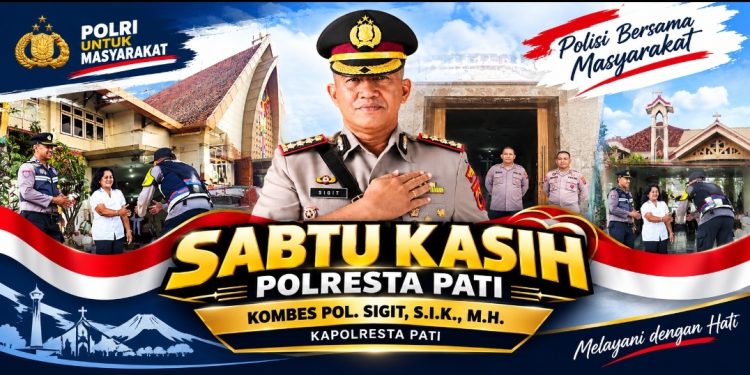 Kapolresta Pati Galakkan Sabtu Kasih, Perkuat Polisi Bersama Masyarakat