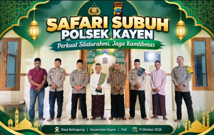 Polsek Kayen Sasar 17 Desa, Perkuat Keamanan dari Masjid