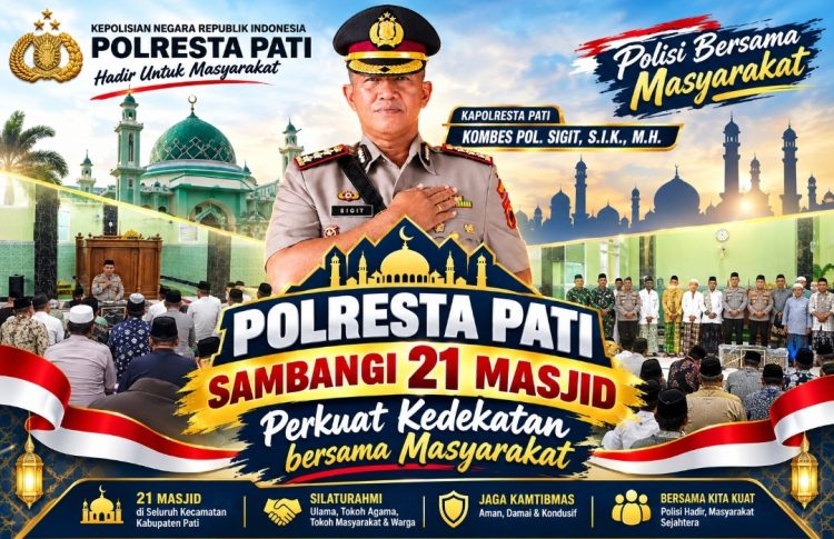 Masyarakat Senang dan Tenang! Gerakan Polresta Pati Diapresiasi Tokoh Agama