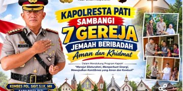 Minggu Kasih di Wilayah Pati, Kapolresta Perkuat Kerukunan Umat Beragama