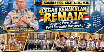 Cegah Kenakalan Remaja, Kapolresta Pati Ajak Generasi Muda Bangun Persaudaraan