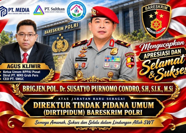 Agus Kliwir Apresiasi Brigjen Susatyo Jadi Dirtipidum Bareskrim Polri, Harapkan Penegakan Hukum Makin Profesional