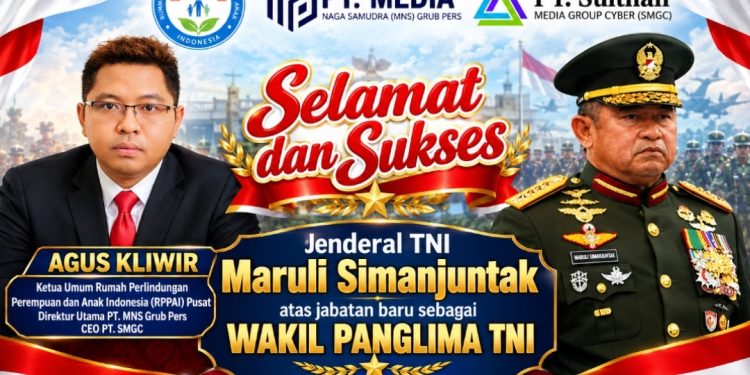 Maruli Simanjuntak Jadi Wakil Panglima TNI, Ketum RPPAI Berharap TNI Makin Solid