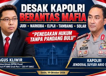 Agus Kliwir Minta Kapolri Bongkar Jaringan Mafia