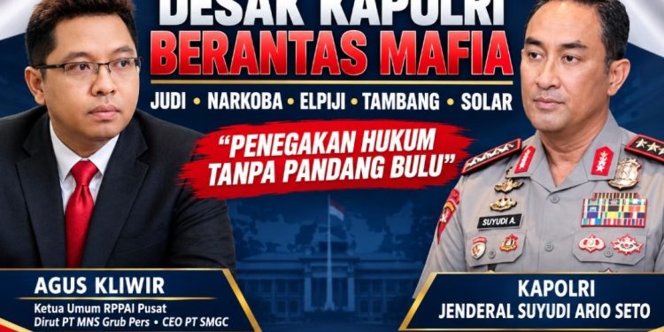 Agus Kliwir Minta Kapolri Bongkar Jaringan Mafia