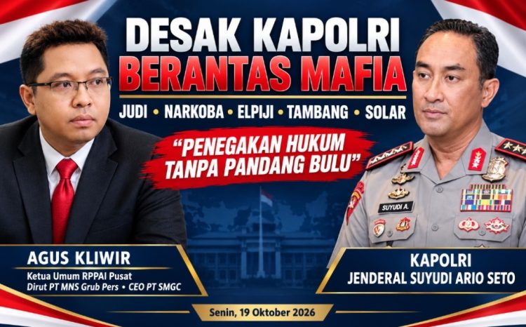 Agus Kliwir Minta Kapolri Bongkar Jaringan Mafia