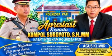 Apresiasi Kompol Suroyoto, Agus Kliwir : Integritas Polri Kunci Kepercayaan Masyarakat