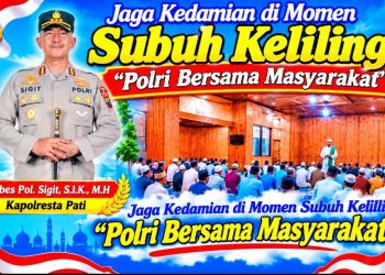 Kerukunan dan Keamanan Subuh Keliling, Kapolresta Pati Peduli Sosial